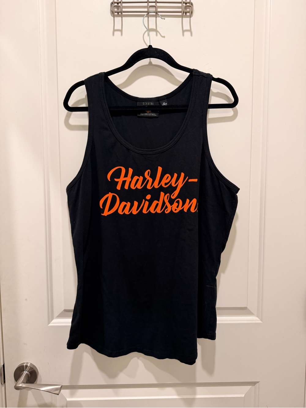Harley-Davidson Tank Top Size 2XL Black Script Logo
Sleeveless
